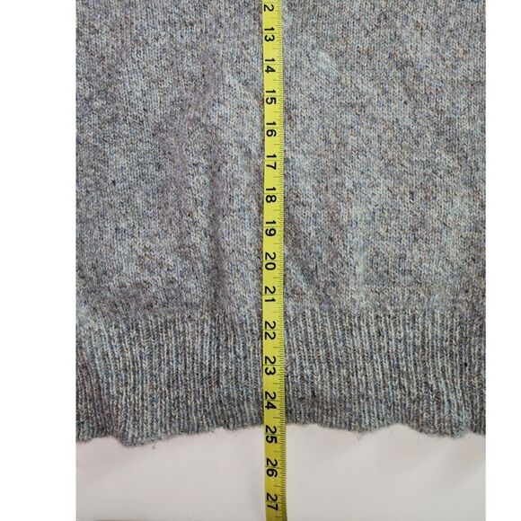 Vintage Boundary Waters Dayton Grey Shawl Neck Wool Sweater - Picture 7 of 8